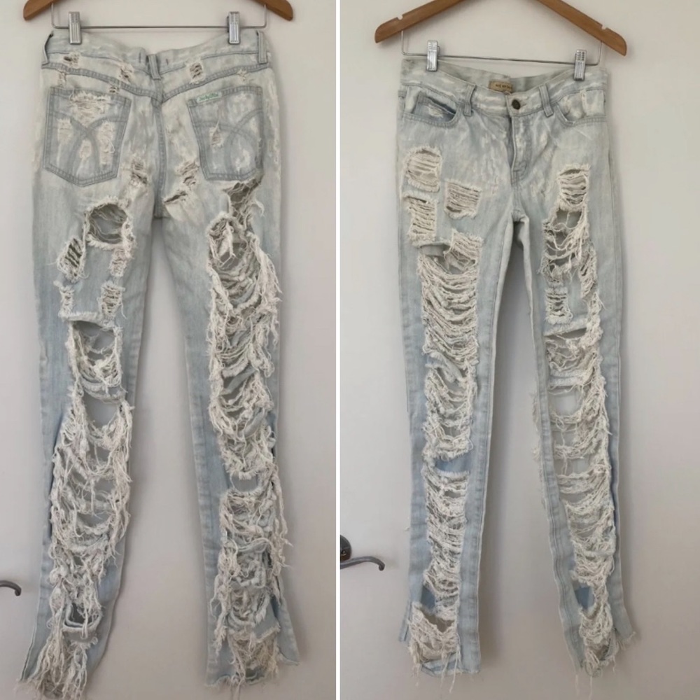 See by Chloe distressed jeans